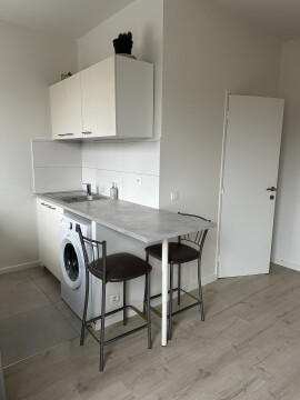 Keuken met wasmachine